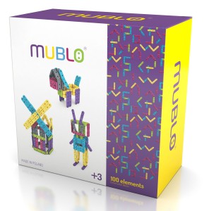 Meli Mublo Classic Klocki Paseczki Konstrukcyjne 100el.