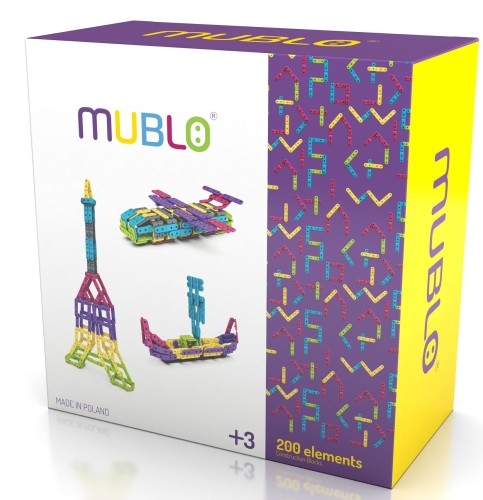 Meli Mublo Classic Klocki Paseczki Konstrukcyjne