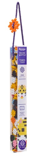 Klocki Micro Waffle Tygrysek 230el. Marioinex
