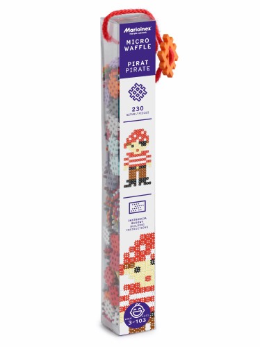 Klocki Micro Waffle Pirat 230el. Marioinex