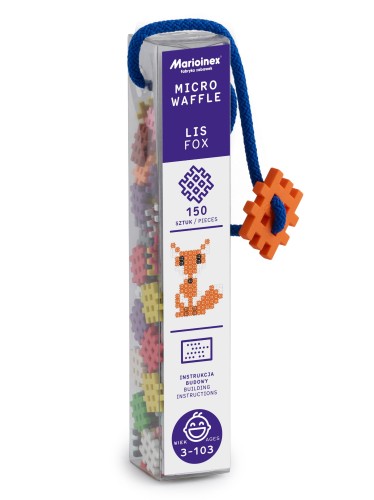 Klocki Micro Waffle Lis 150el. Marioinex