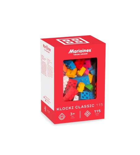 Marioinex Klocki Classic 115el