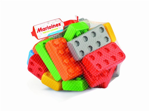 Marioinex Klocki Cegła Junior 25 el. w siatce