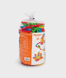 Marioinex Duże Klocki Waffle  Wesołe Miasteczko Zestaw nr.2 Średni