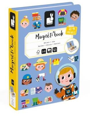 Magnetyczna Układanka MAGNETIBOOK ZAWODY 3+ Janod