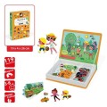 Magnetyczne Puzzle MAGNETIBOOK 4 Pory Roku Janod