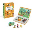 Magnetyczne Puzzle MAGNETIBOOK 4 Pory Roku Janod