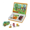Magnetyczne Puzzle MAGNETIBOOK 4 Pory Roku Janod