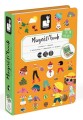 Magnetyczne Puzzle MAGNETIBOOK 4 Pory Roku Janod