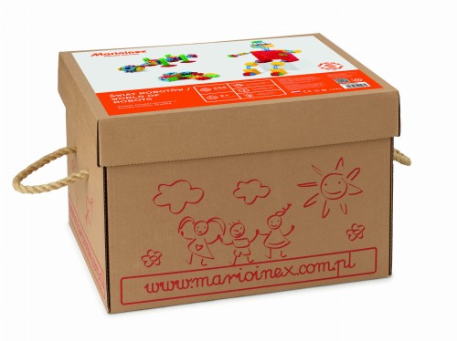 Marioinex Świat robotów 258el. Karton