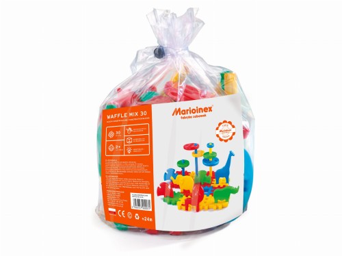 Marioinex Klocki Waffle Mix 30el.