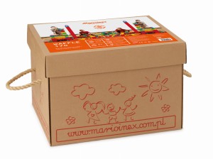 Marioinex Klocki Waffle 170el. Karton