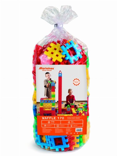 Marioinex Klocki Waffle 170el. Worek