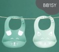 Silikonowy Śliniak zestaw 2 szt. BIB'ISY Babymoov