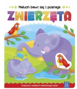 Maluch bawi się i poznaje Zwierzęta Aksjomat