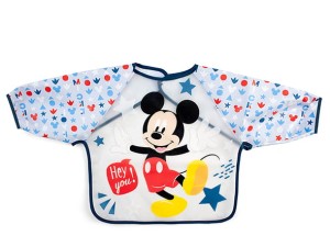Fartuszek wodoodporny z rękawkami Mickey 6m+ LULABI