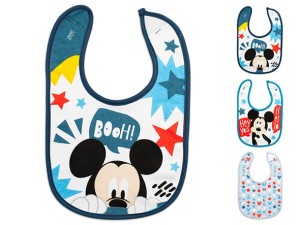 Śliniak bawełniany Mickey 4m+ 3 szt. LULABI
