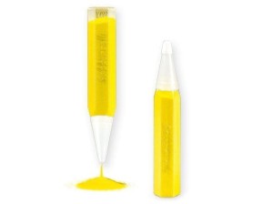 Pisak z piaskiem do kolorowania Żółty 3l+ SABBIARELLI