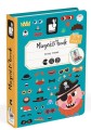 Magnetyczna Układanka MAGNETIBOOK Śmieszne Buzie Chłopiec Janod