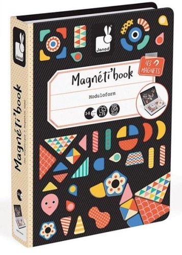 Magnetyczna Układanka MAGNETIBOOK Kształty Janod
