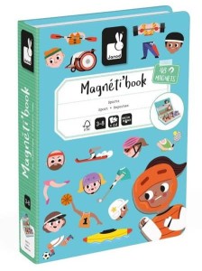 Magnetyczna UkładankaMAGNETIBOOK SPORT Janod