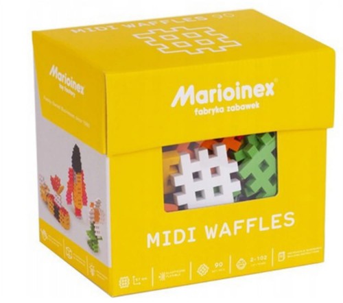 Marioinex Klocki Midi Waffle 90el.