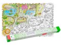 Kolorowanka podłogowa XXL - Zoo 4l+ MONUMI