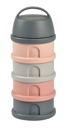 Béaba Pojemniki na mleko w proszku Mineral Grey