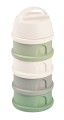 Béaba Pojemniki na mleko w proszku Mineral White/Green