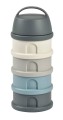 Béaba Pojemniki na mleko w proszku Mineral Grey/Blue
