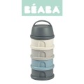 Béaba Pojemniki na mleko w proszku Mineral Grey/Blue