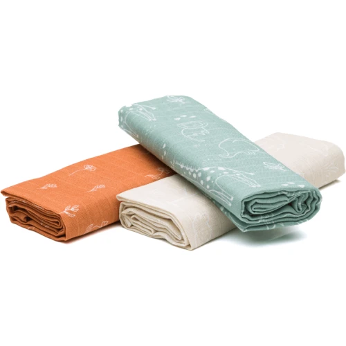 Pieluszki Bawełniane 3 sztuki w kartoniku FilliKid