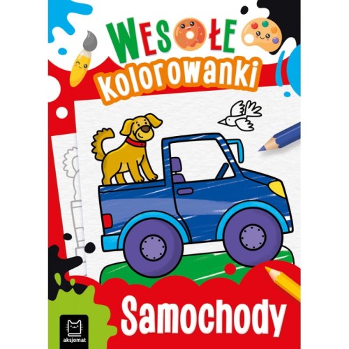 Wesołe Kolorowanki Samochody Aksjomat