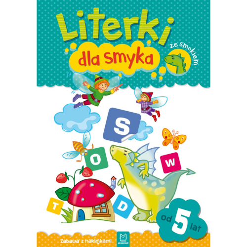 Literki dla Smyka ze Smokiem z Naklejkami Aksjomat