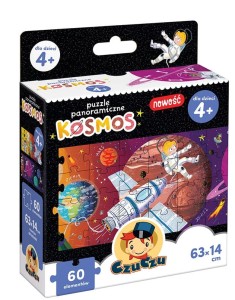 Puzzle panoramiczne Kosmos 60 el. 4+ CzuCzu 