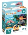 DINOZAURY Puzzle Panoramiczne 60el. 4+ CzuCzu