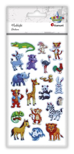 Naklejki Nalepki Zwierzęta wypukłe CraftFun Titanum