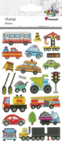 Naklejki Nalepki Pojazdy wypukłe CraftFun Titanum