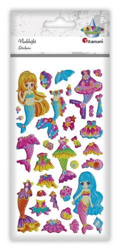 Naklejki Nalepki Syrenki wypukłe CraftFun Titanum
