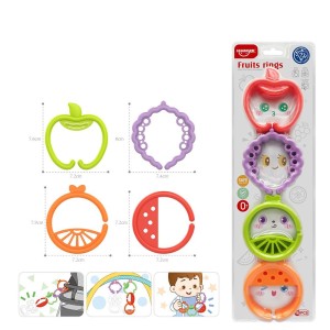 KOLOROWE KÓŁKA PĘTELKI Owocowy łańcuszek Askato
