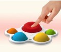 Silikonowy Gryzak Kolorowe Kółeczka Antystresowe