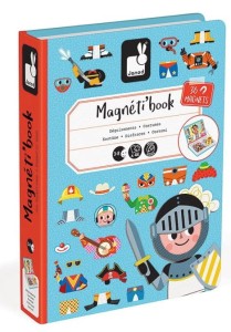 Magnetyczne Puzzle Magnetibook Kostiumy Chłopiec Janod