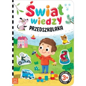 Świat Wiedzy Przedszkolaka Książeczka z naklejkami Aksjomat 