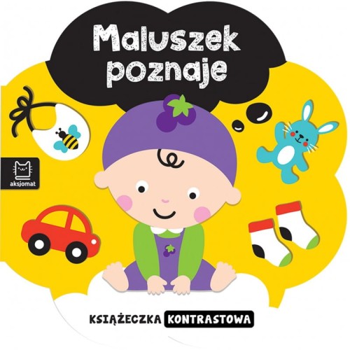 Książeczka Kontrastowa Maluszek Poznaje Aksjomat