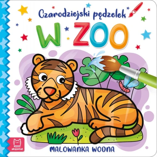 Czarodziejski pędzelek. W zoo. Malowanka wodna Aksjomat