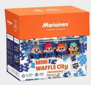 Mini Waffle City Posterunek Policji 280el. Marioinex 