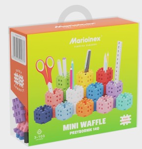 Mini Waffle Przybornik Techniczny 140 el. Marioinex 