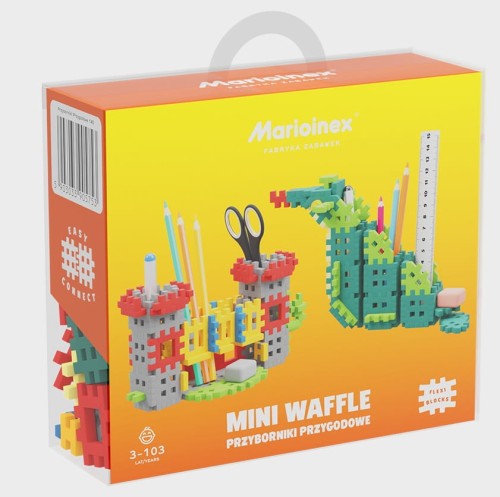 Mini Waffle Przybornik Przygodowe 140 el. Marioinex