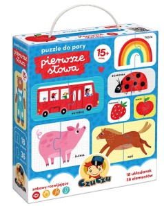 CzuCzu Puzzle do pary Pierwsze słowa 15m+