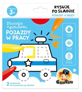 CzuCzu Dłuuugie rysowanki Rysuję po śladzie Pojazdy